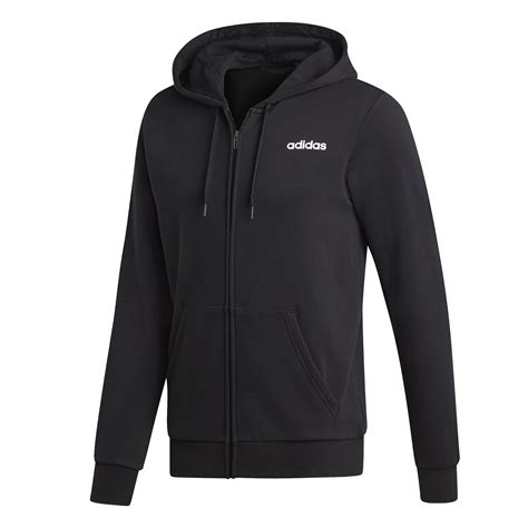 adidas zipper herren schwarz weiß|Adidas zipper sweater.